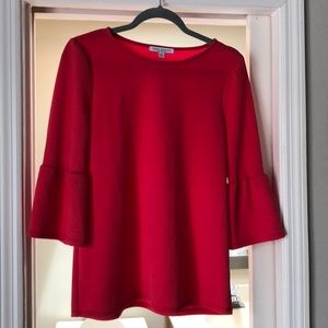 Green Envelope red top